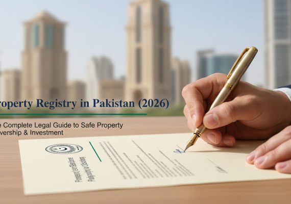 Property Registry in Pakistan (2026): The Complete Legal Guide to Safe Property Ownership & Investment